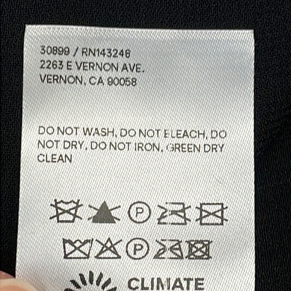 NWT Reformation Eleni Dress Black Maxi Halter Minimalist Vacation Sz 12 - Picture 12 of 14